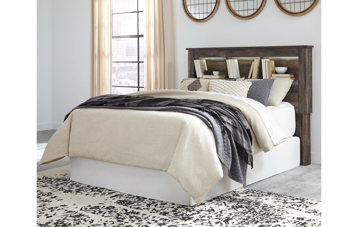 Drystan Queen Bookcase Headboard