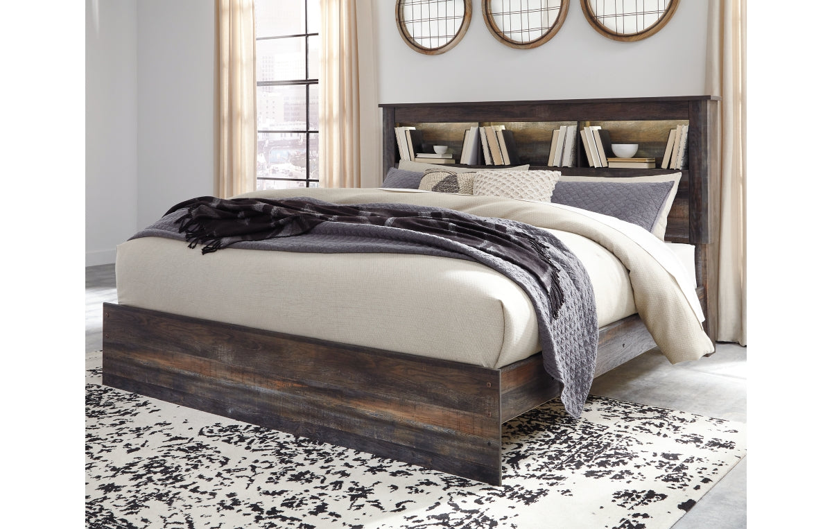 Drystan King Bookcase Bed