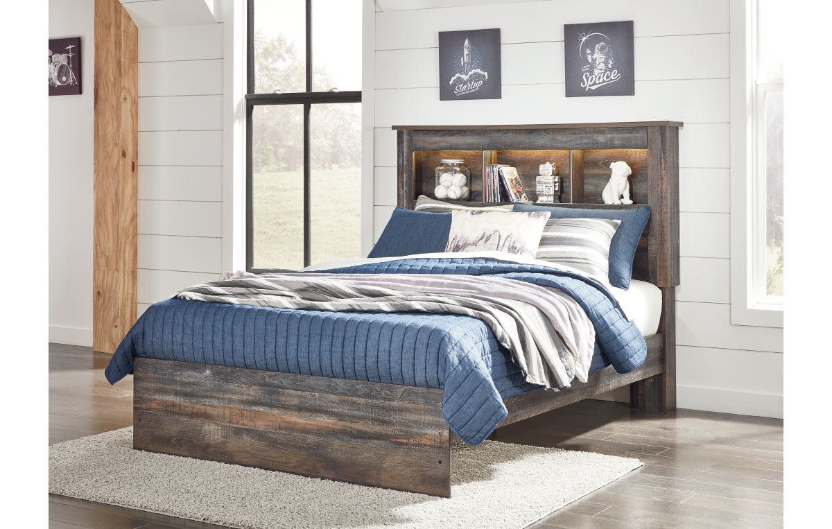 Drystan Full Bookcase Bed