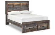 Drystan Full Bookcase Bed with 2 Storage Drawers