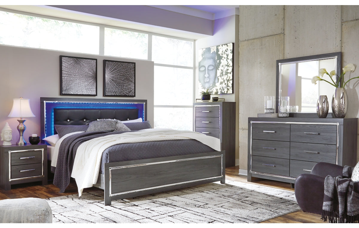 Lodanna King Panel Bed
