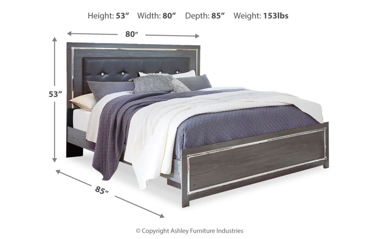 Lodanna King Panel Bed