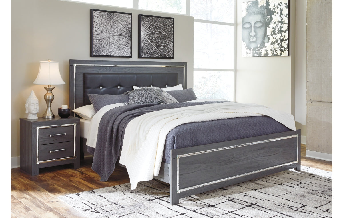 Lodanna King Panel Bed