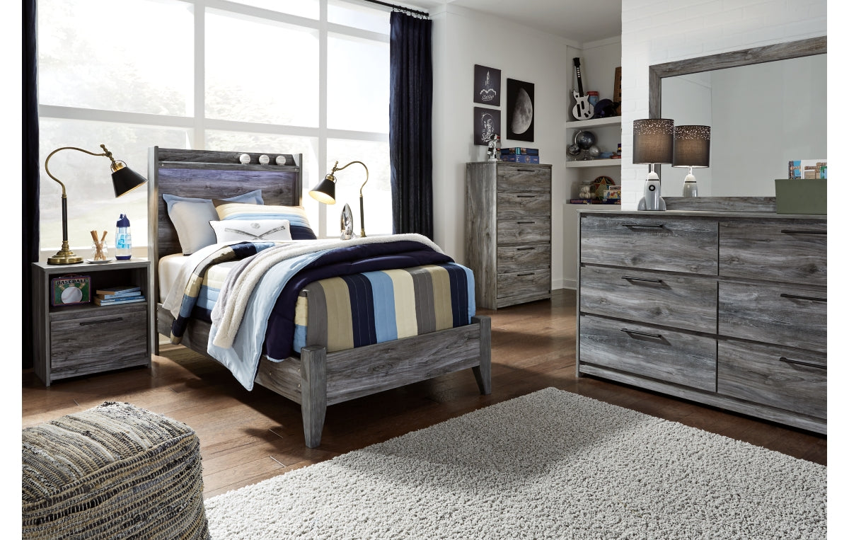 Baystorm Twin Panel Bed