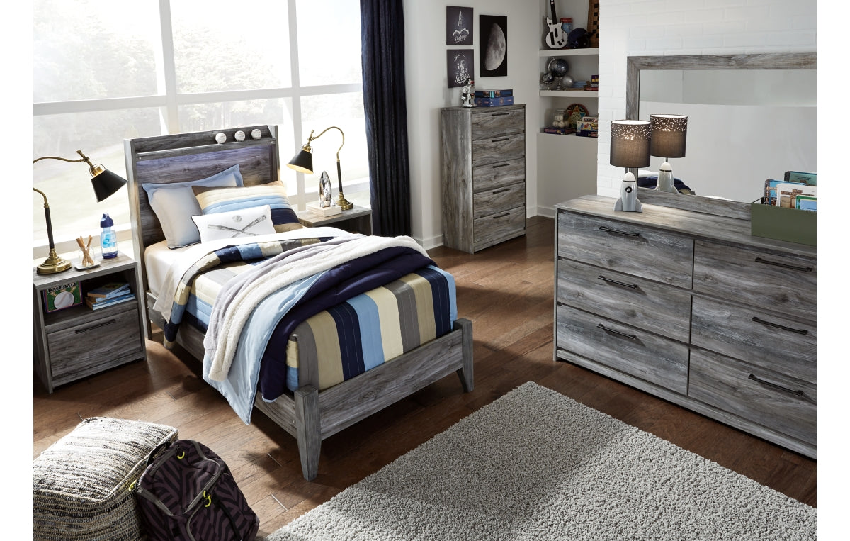Baystorm Twin Panel Bed