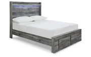 Baystorm Full Panel Bed with 2 Storage Drawers