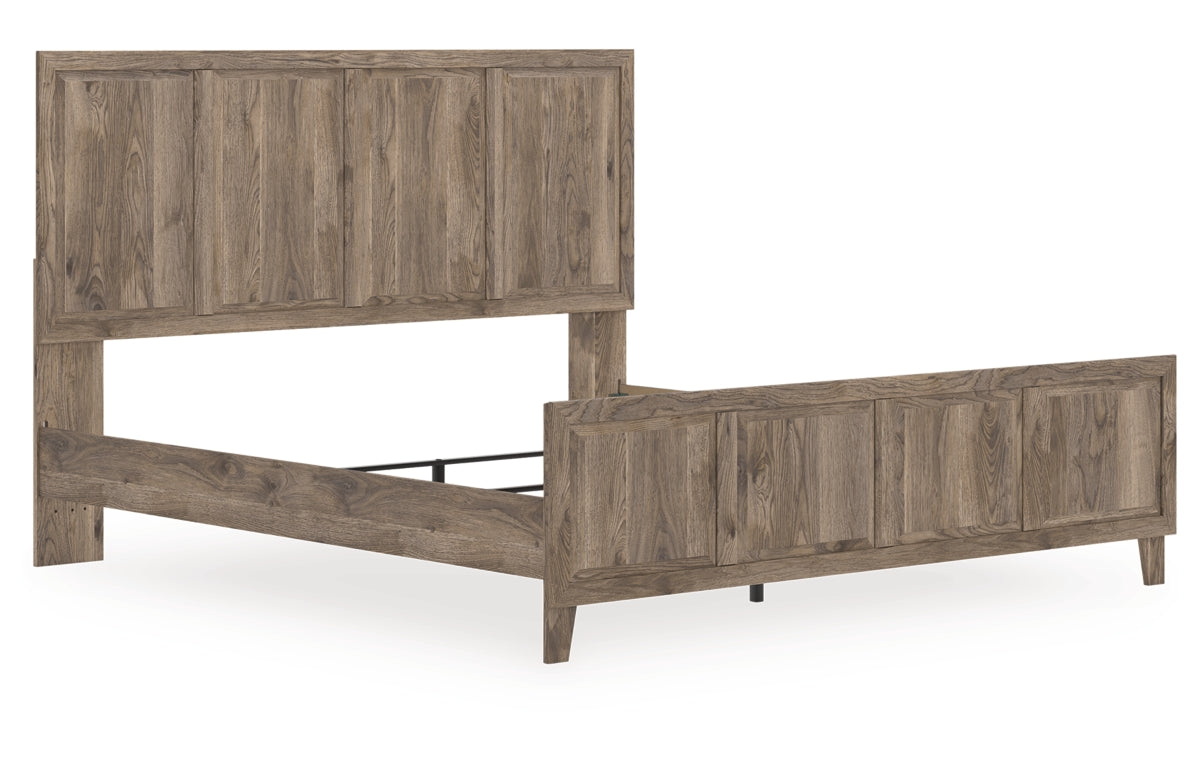 Rusticott King Panel Bed