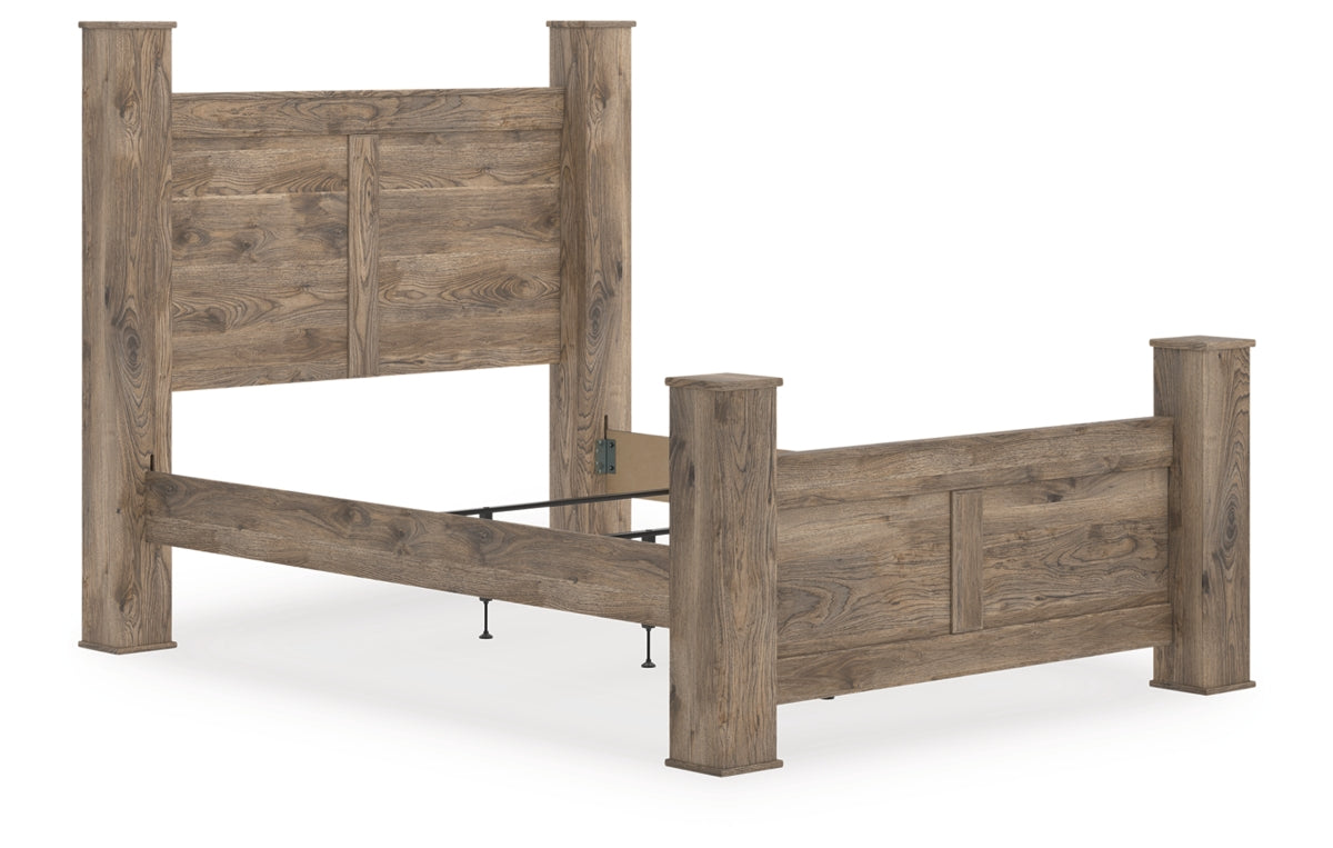 Rusticott Queen Poster Bed