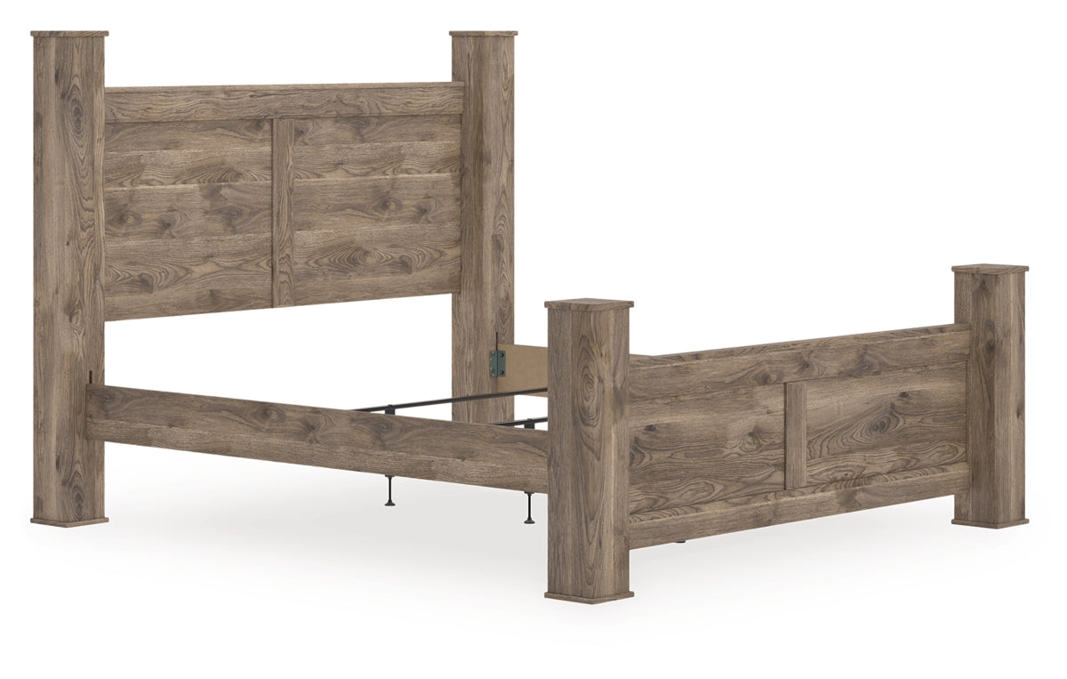 Rusticott King Poster Bed