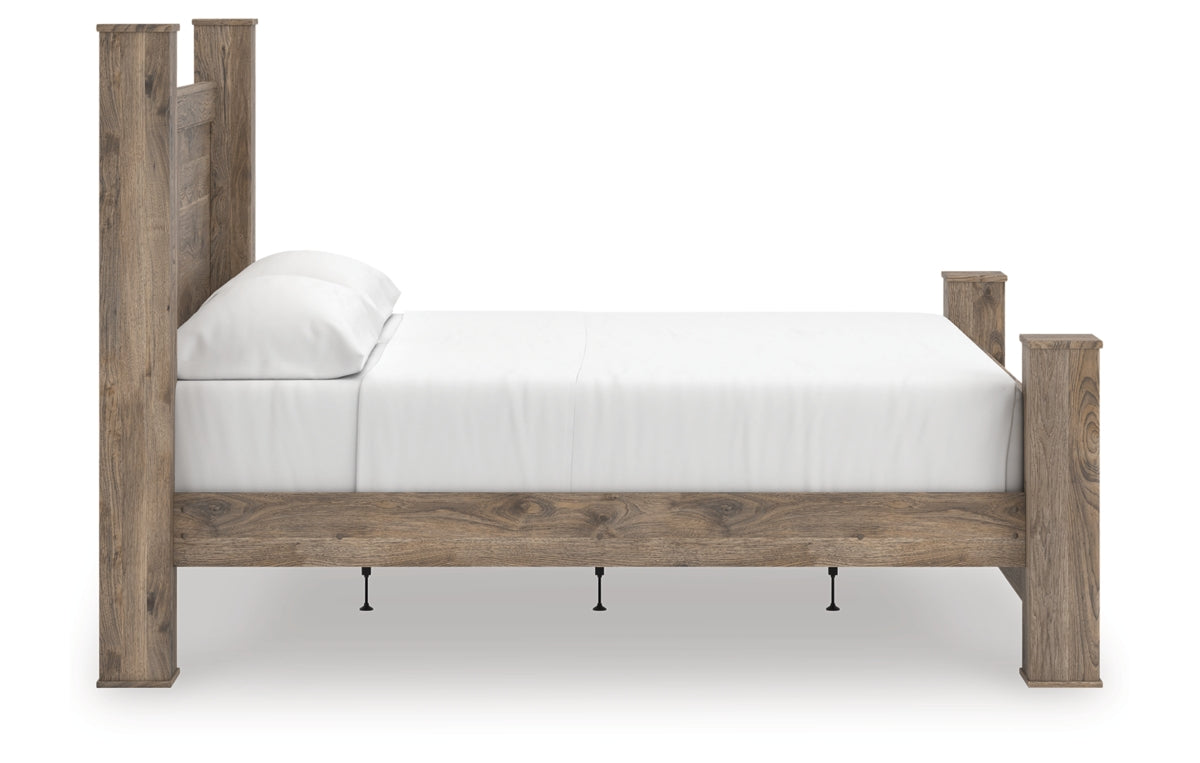 Rusticott King Poster Bed