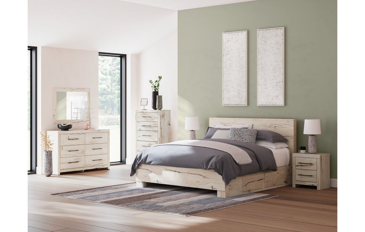 Lawroy King Panel Bed with Storage