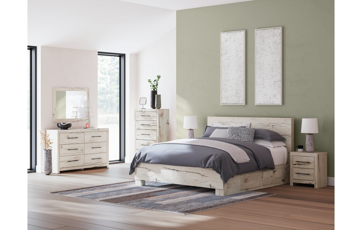 Lawroy King Panel Bed with Storage