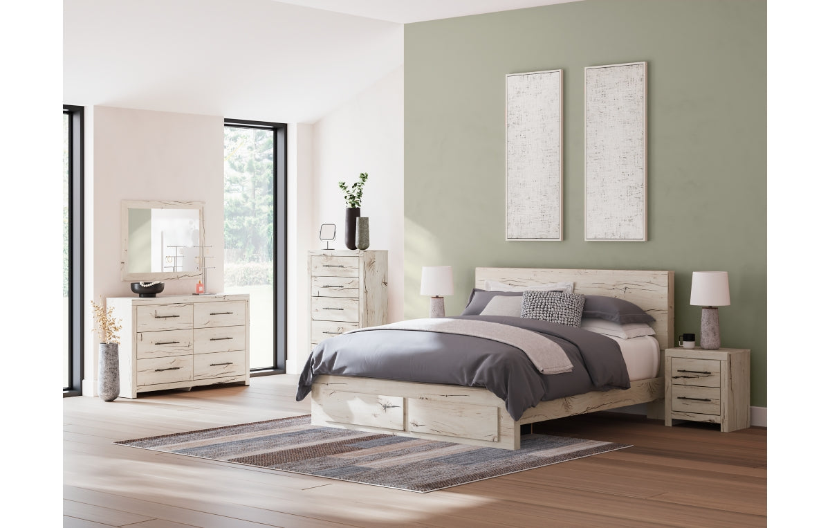 Lawroy King Panel Storage Bed
