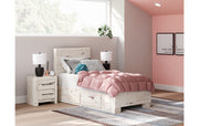 Lawroy Twin Panel Bed with Storage
