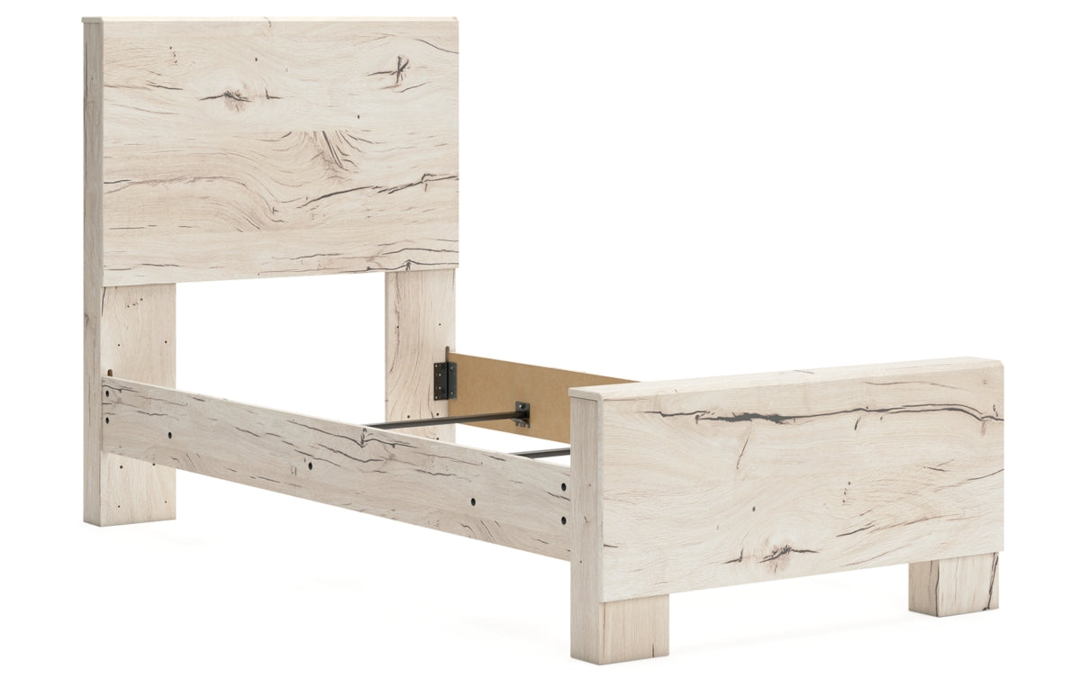 Lawroy Twin Panel Bed, Dresser, Mirror, Chest and Nightstand