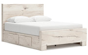 Lawroy Full Panel Bed with Storage