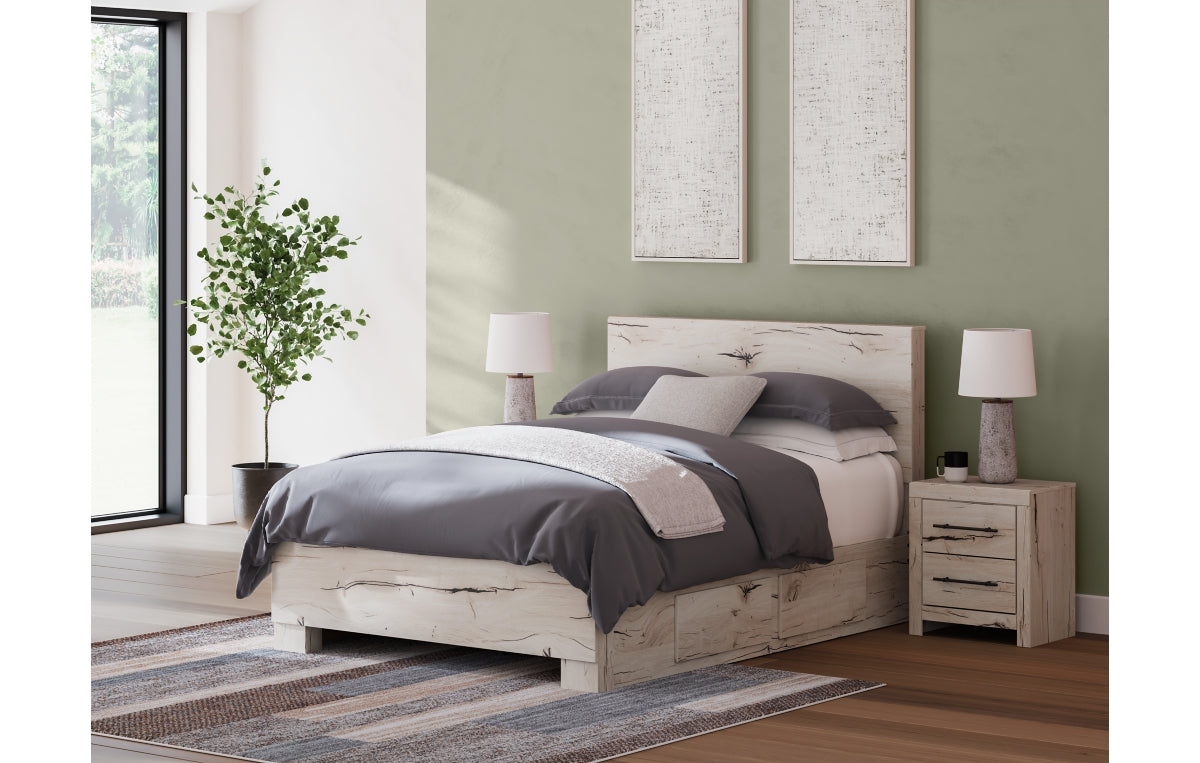 Lawroy Queen Panel Bed with Storage