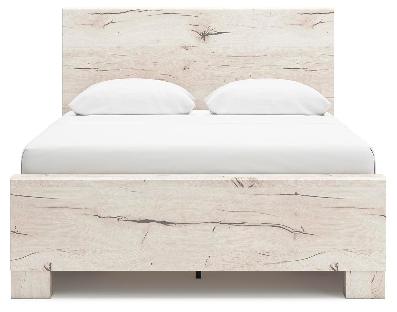 Lawroy Queen Panel Bed with Storage, Dresser, Mirror and Nightstand