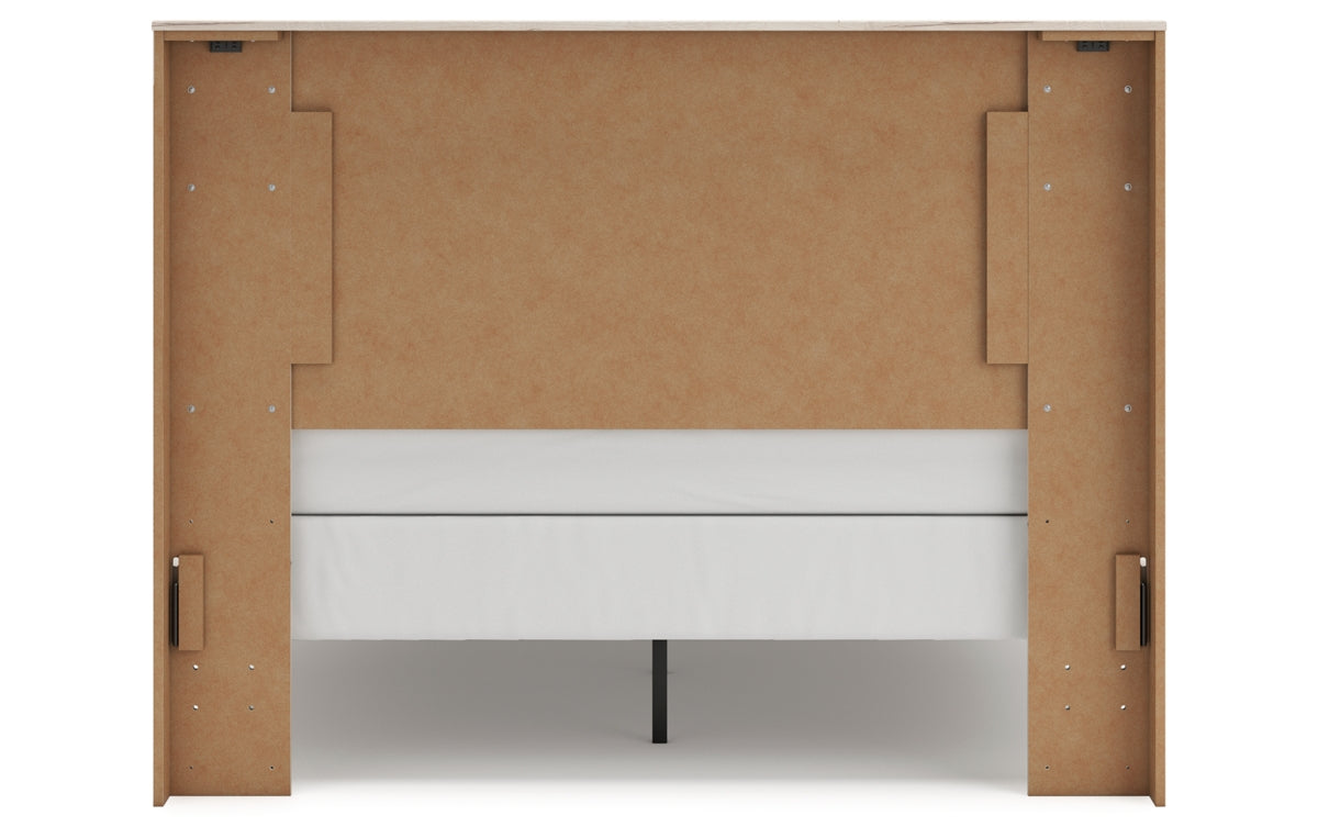 Lawroy Queen Panel Bed, Dresser, Mirror and Nightstand
