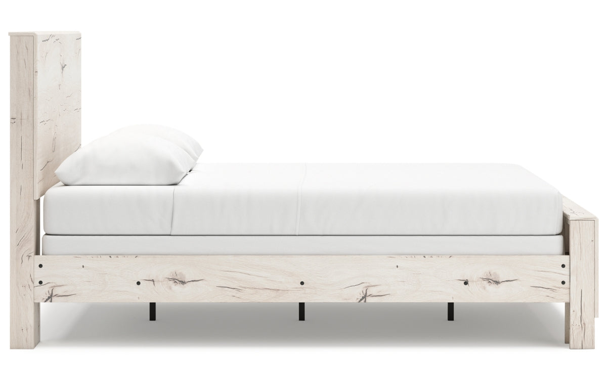 Lawroy Queen Panel Bed, Dresser and Mirror
