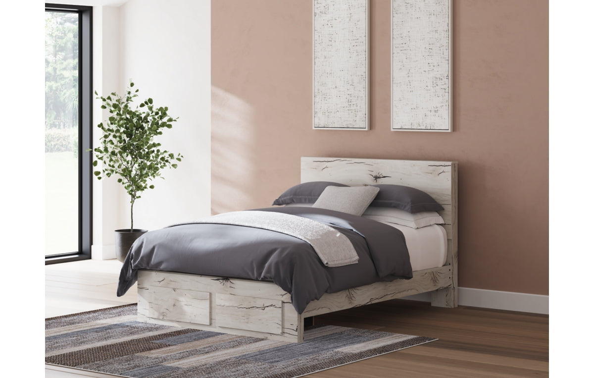 Lawroy Queen Panel Storage Bed, Dresser, Mirror, Chest and Nightstand