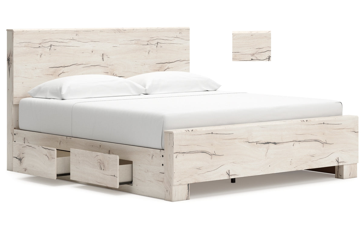Lawroy King Panel Bed with Storage