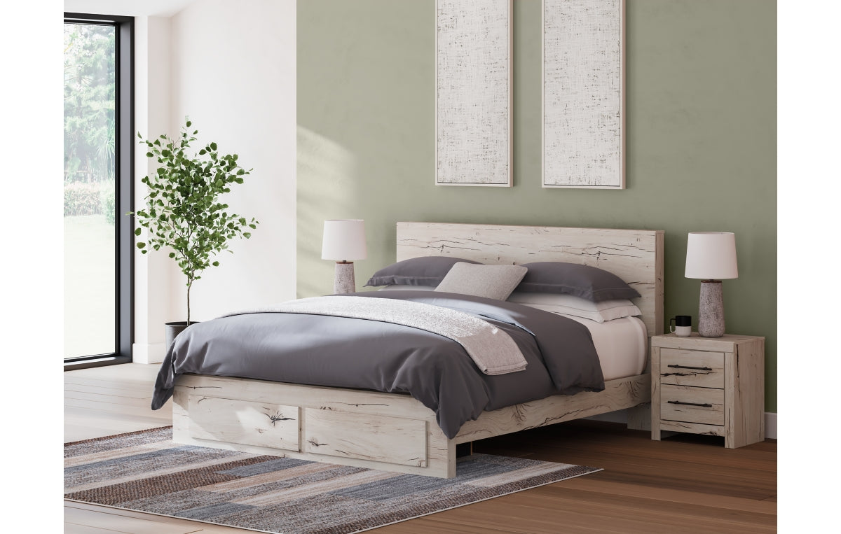 Lawroy King Panel Storage Bed