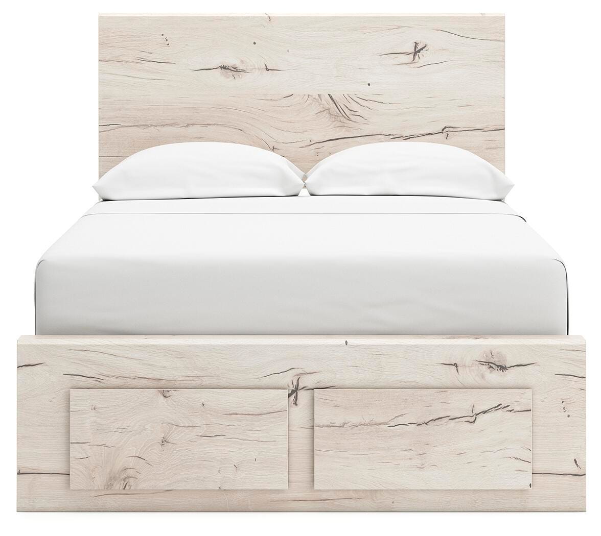 Lawroy Full Panel Storage Bed, Dresser, Mirror and Chest