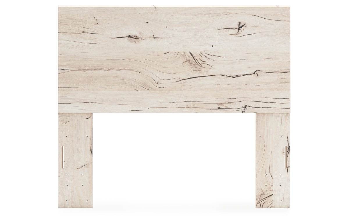 Lawroy Full Panel Headboard with Mirrored Dresser, Chest and Nightstand