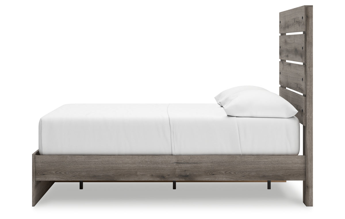 Graystorm Full Panel Storage Bed, Dresser and Mirror