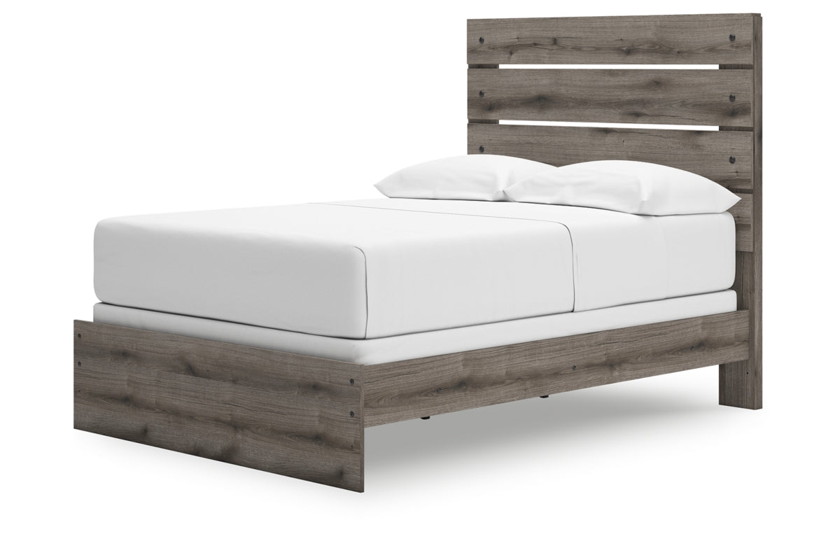 Graystorm Full Panel Bed, Dresser and Mirror