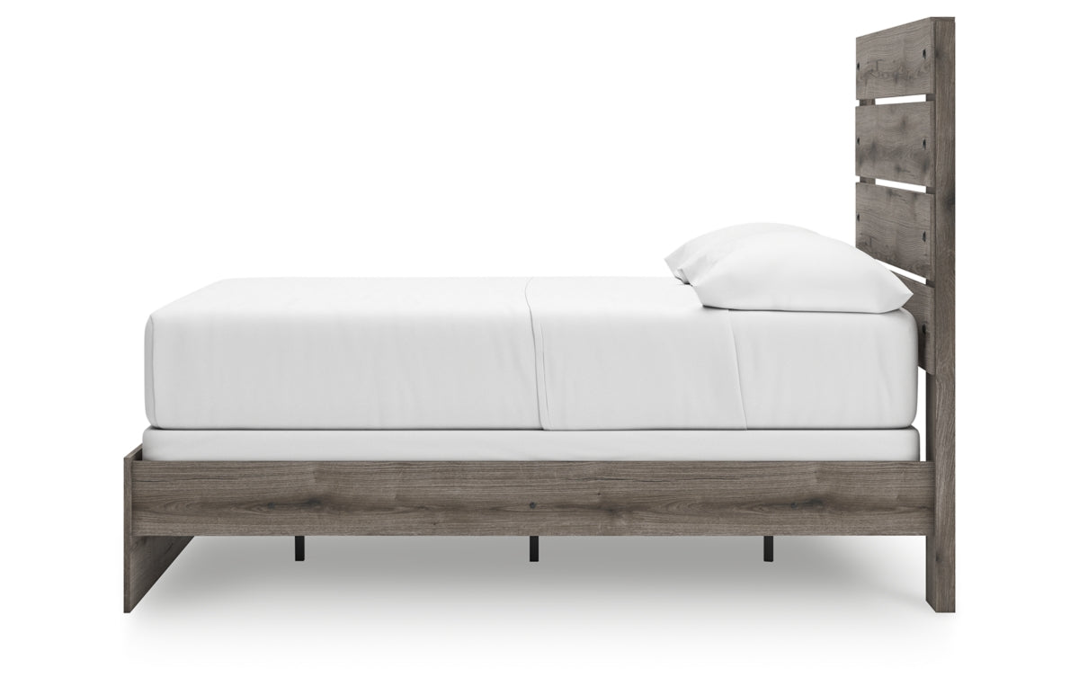 Graystorm Full Panel Bed, Dresser, Mirror and Chest