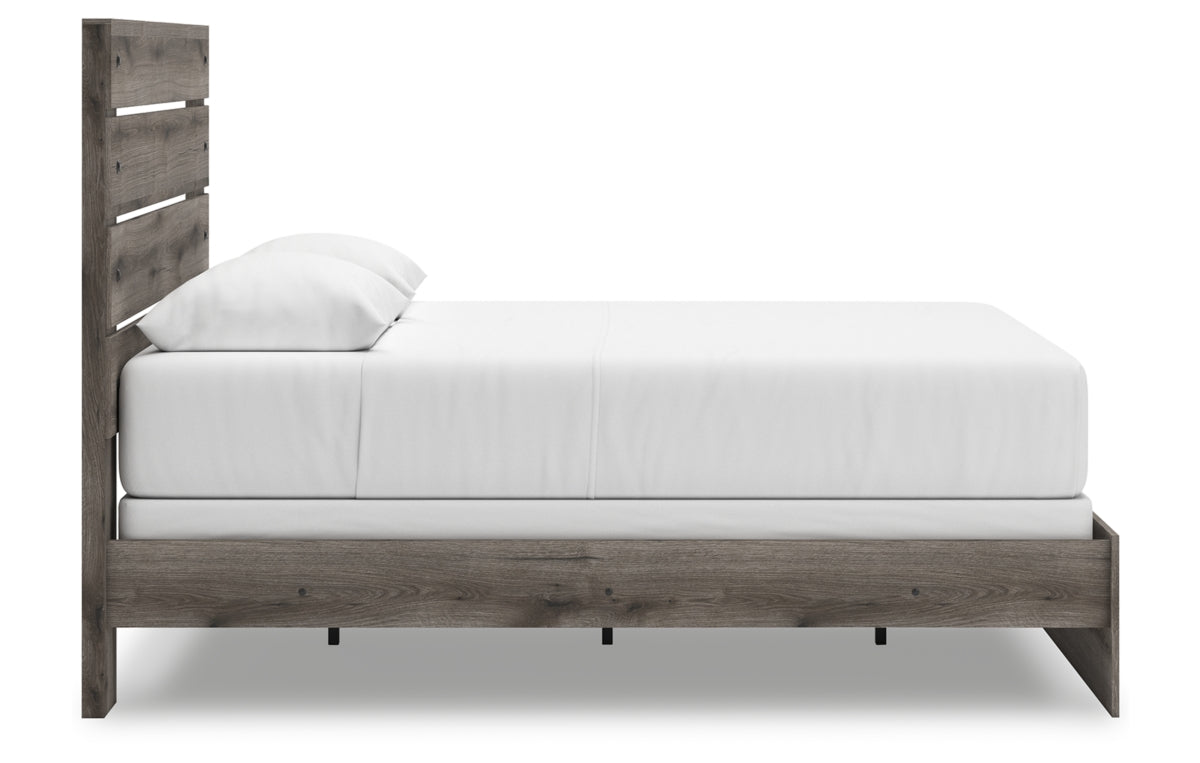 Graystorm Queen Panel Bed, Dresser, Mirror and Nightstand