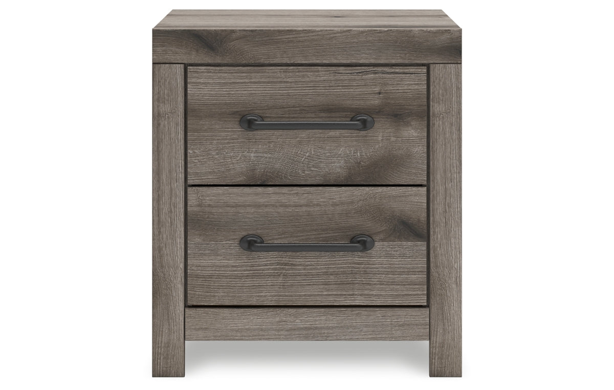 Graystorm Twin Panel Bed, Dresser, Mirror, Chest and Nightstand