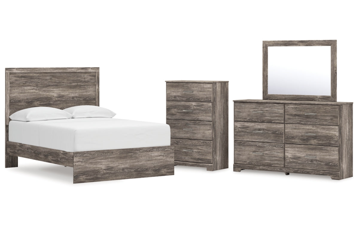 Ralinksi Full Panel Bed, Dresser, Mirror and Chest