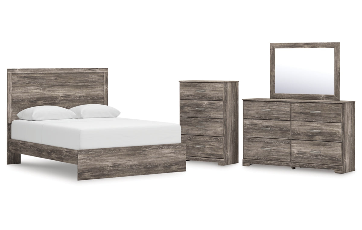 Ralinksi Queen Panel Bed, Dresser, Mirror and Chest