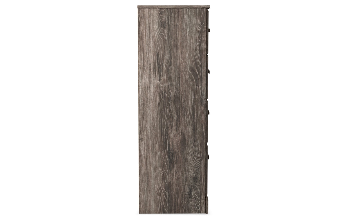 Ralinksi King Panel Bed, Dresser, Mirror, Chest and Nightstand
