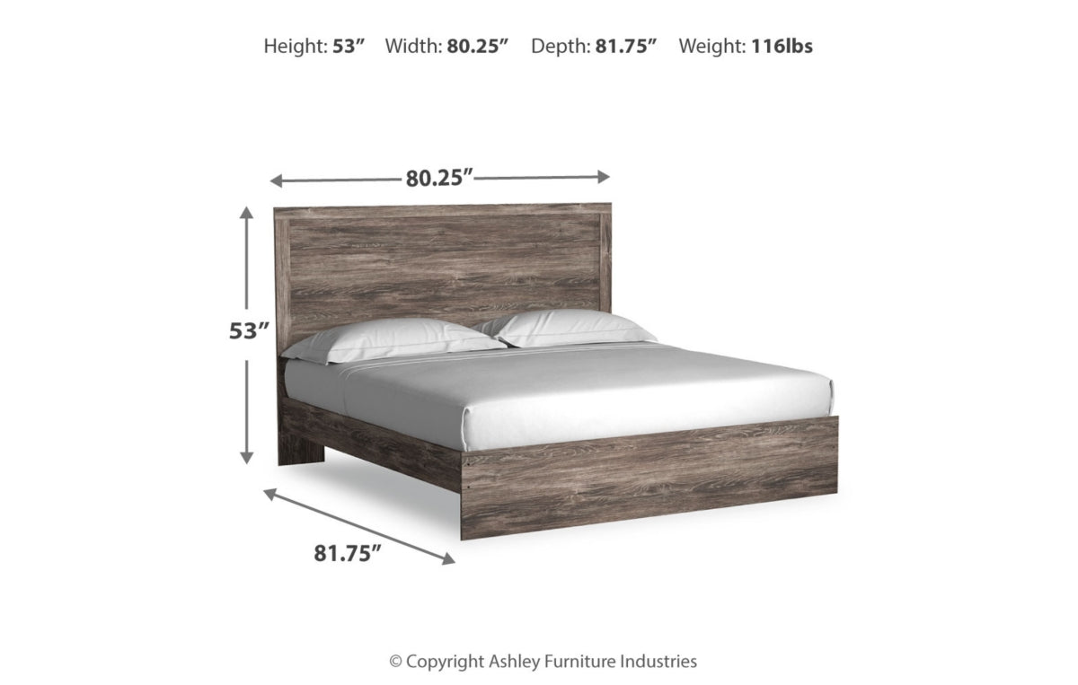Ralinksi King Panel Bed