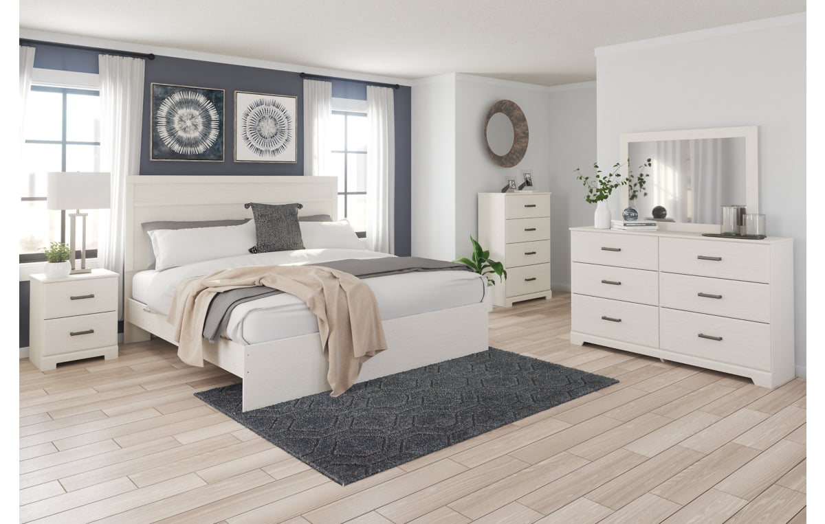 Stelsie King Panel Bed