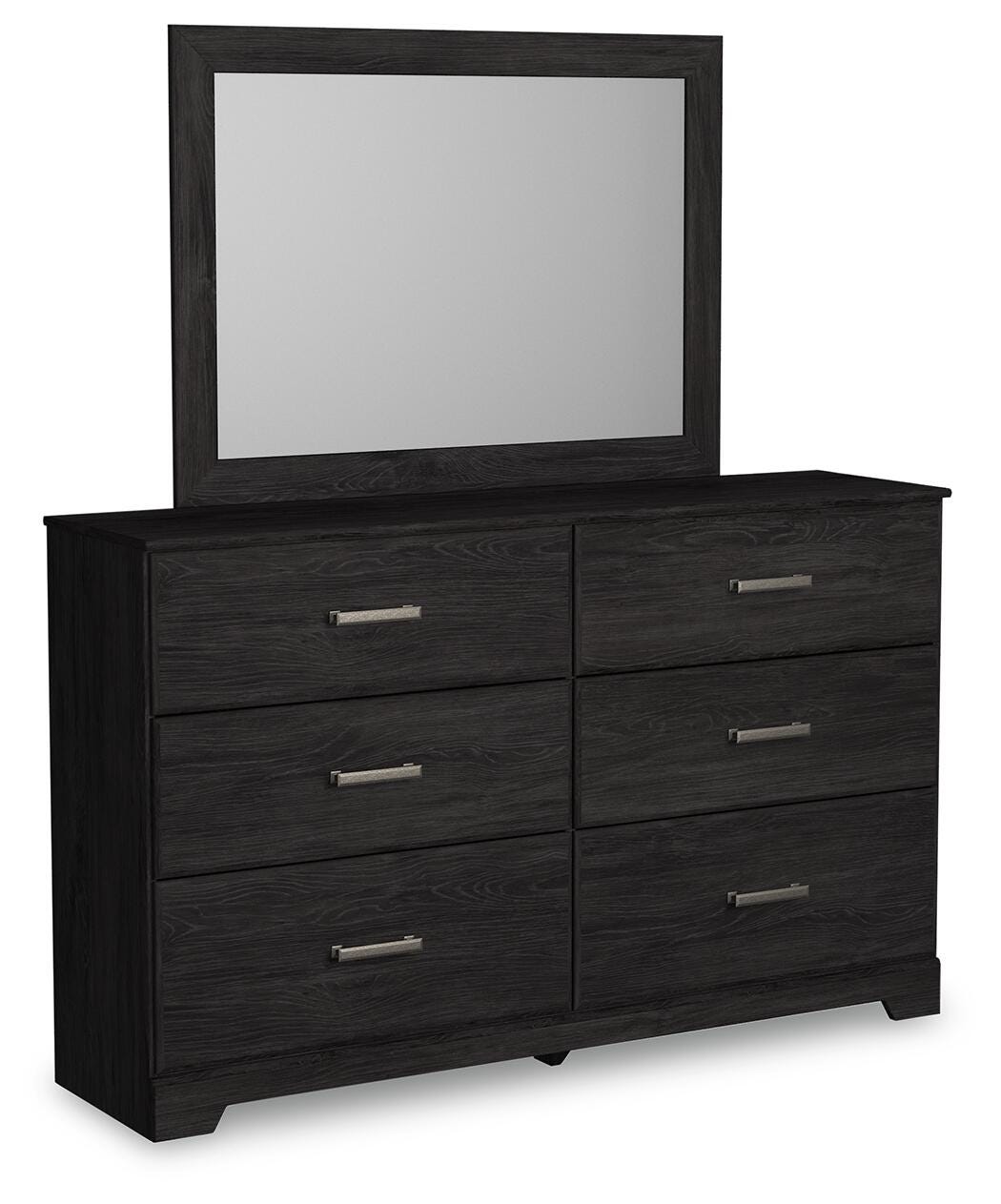 Belachime Twin Panel Bed, Dresser, Mirror and Nightstand