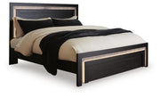 Shoralli King Panel Bed