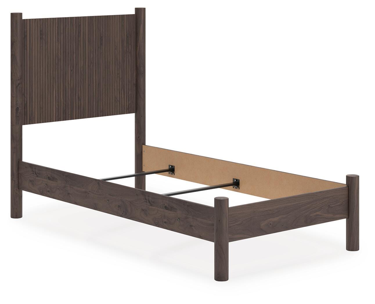 Pamytta Twin Panel Bed, Dresser, Mirror and Chest