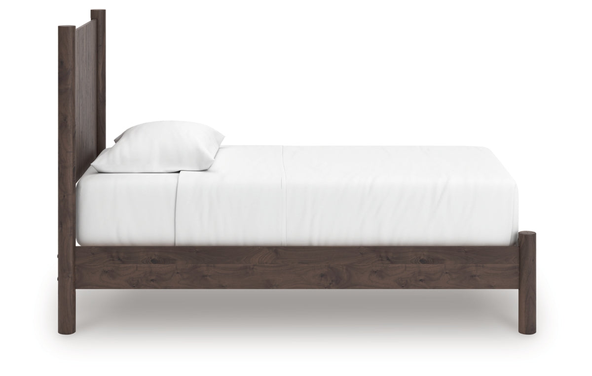 Pamytta Twin Panel Platform Bed, Dresser, Mirror, Chest and Nightstand