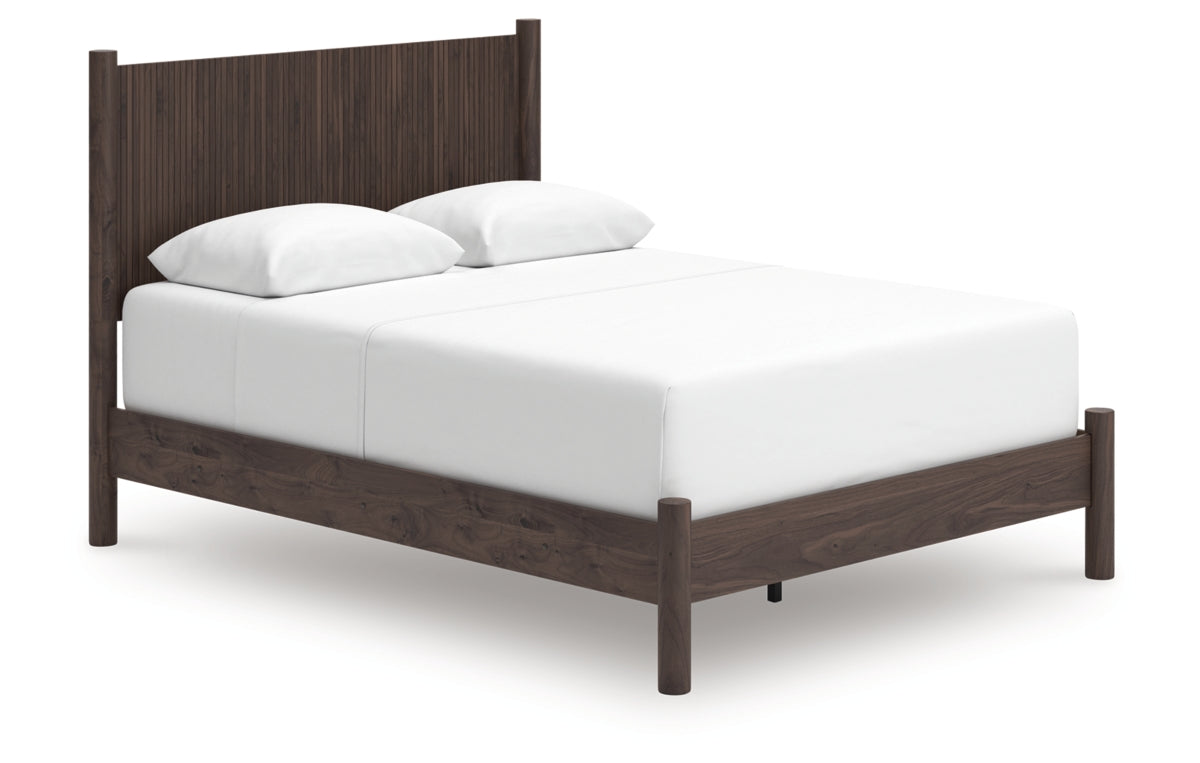 Pamytta Queen Panel Bed, Dresser, Mirror, Chest and Nightstand