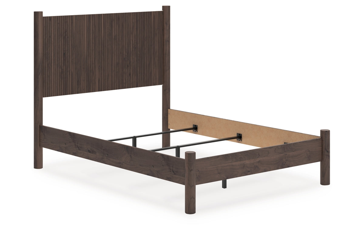 Pamytta Full Panel Bed, Dresser, Mirror, Chest and Nightstand