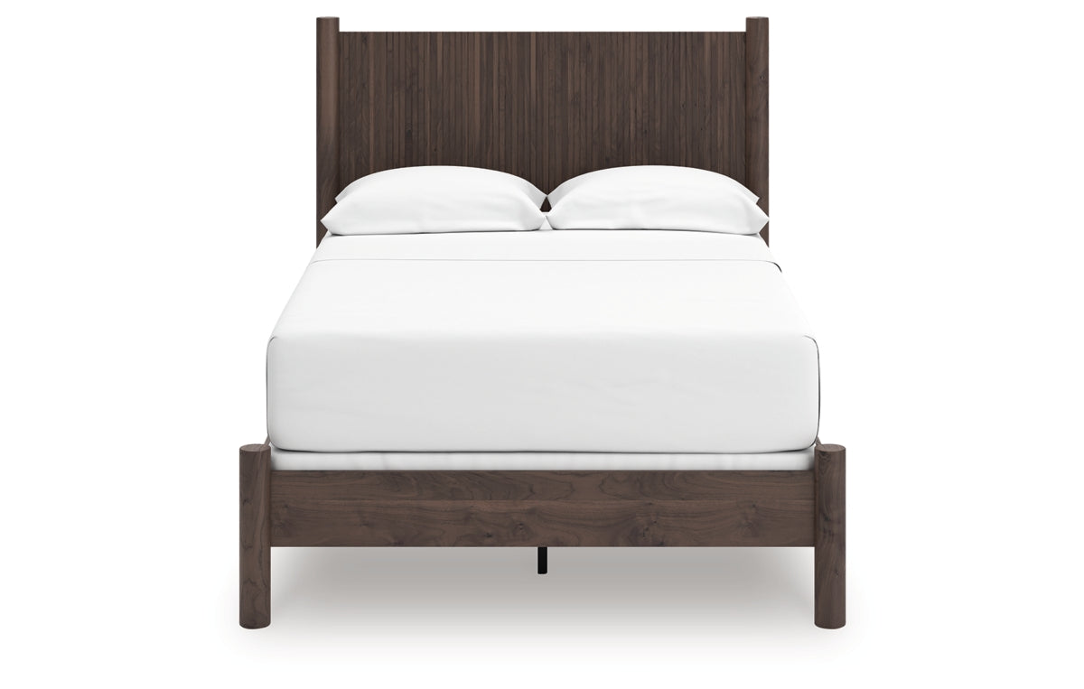 Pamytta Full Panel Bed, Dresser, Mirror, Chest and Nightstand
