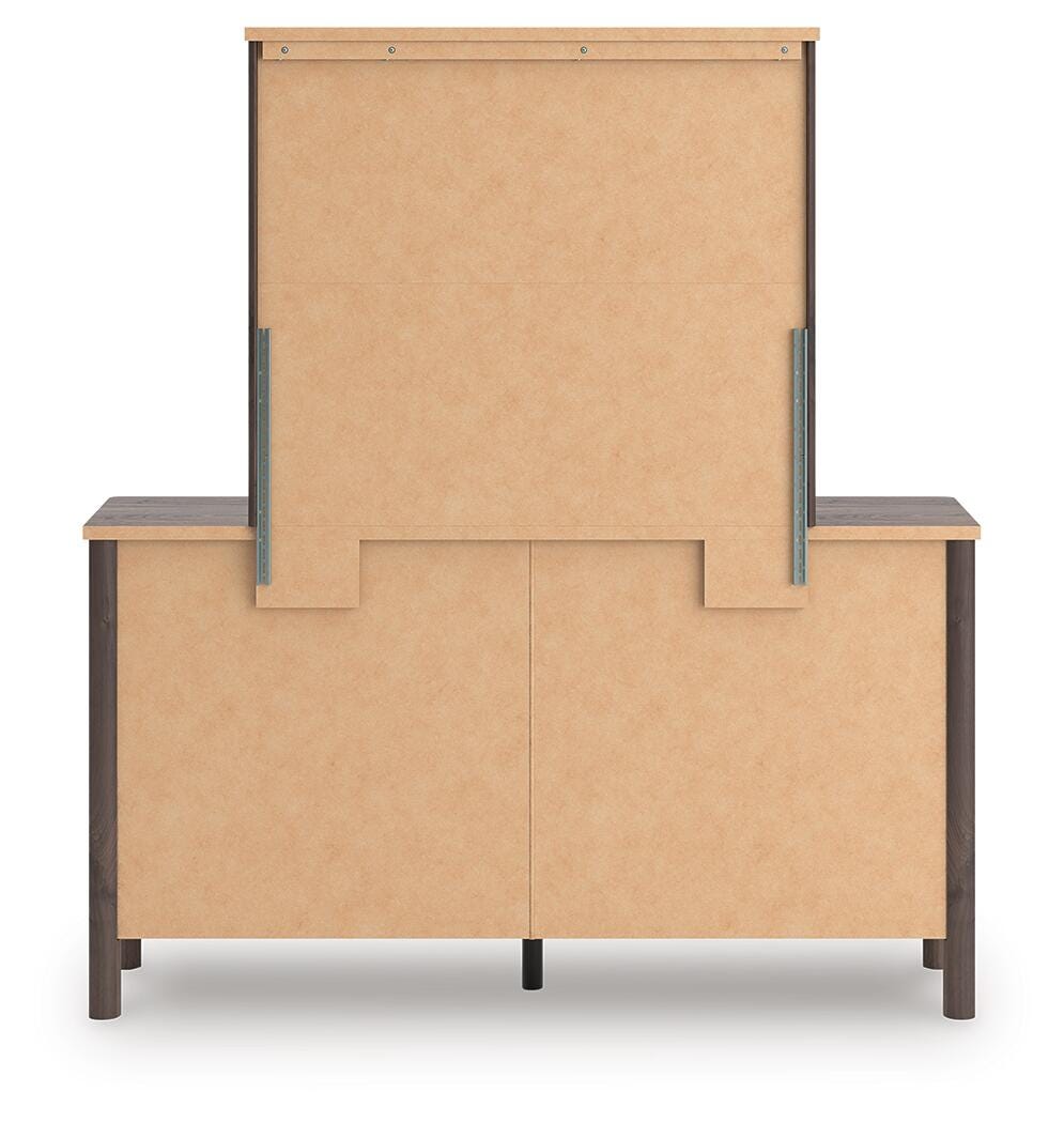 Pamytta Twin Panel Bed, Dresser, Mirror, Chest and Nightstand
