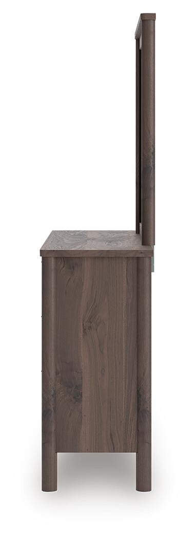 Pamytta Twin Panel Bed, Dresser, Mirror, Chest and Nightstand