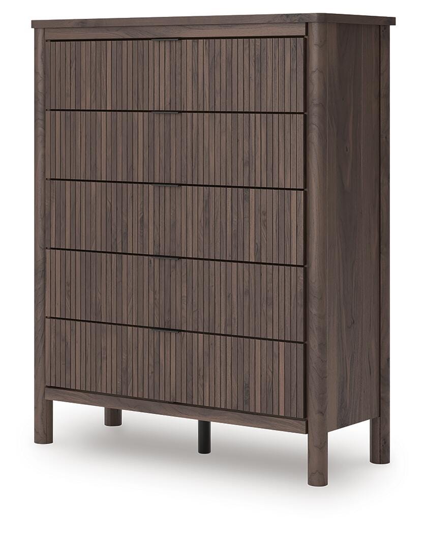 Pamytta Twin Panel Bed, Dresser, Mirror, Chest and Nightstand