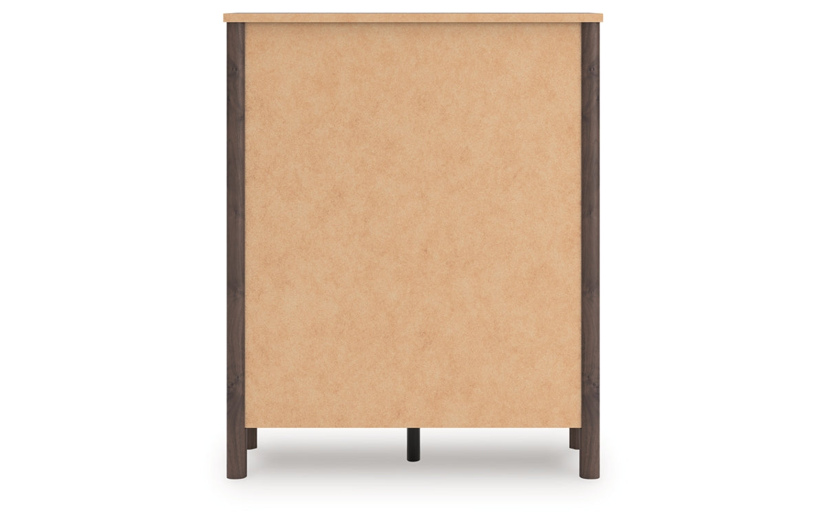 Pamytta Queen Upholstered Panel Bed, Dresser, Mirror, Chest and Nightstand